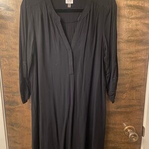 Cupio Black Long Sleeve Dress